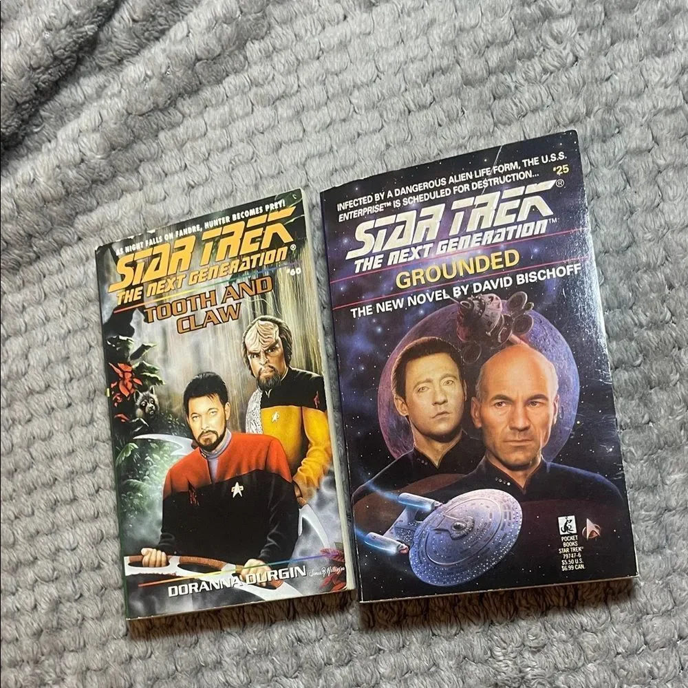 Star Trek The Next Generation Books Set